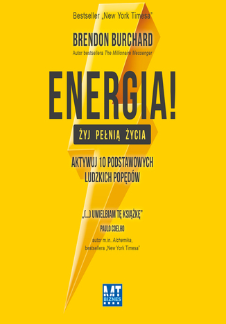Energia! yj peni ycia Brendon Burchard - okadka ebooka