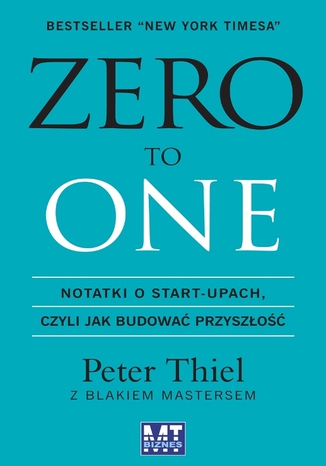 Zero to One Peter Thiel, Blake Masters - okadka audiobooks CD