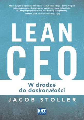 Lean CEO Jacob Stoller - okadka audiobooks CD
