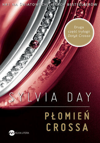 Płomień Crossa Sylvia Day - okładka audiobooka MP3