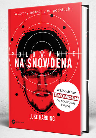 Okładka książki Polowanie na Snowdena