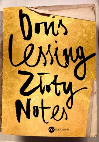 Zoty notes Doris Lessing - okadka ebooka