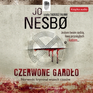 Czerwone Gardło Jo Nesbo - okładka audiobooka MP3