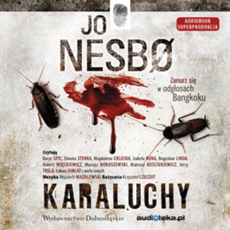 Karaluchy Jo Nesbo - okładka audiobooka MP3