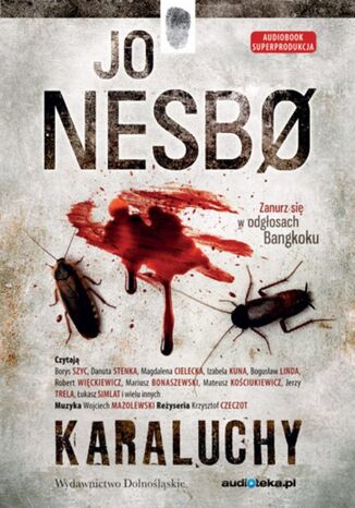 Karaluchy Jo Nesbo - okładka audiobooks CD