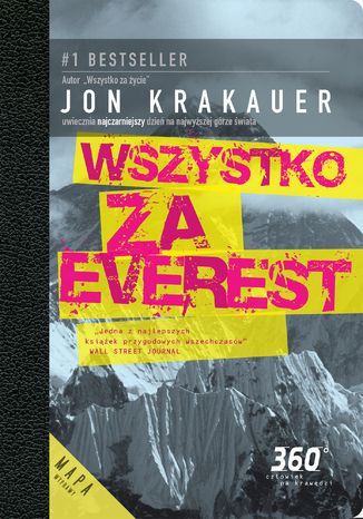 Wszystko za Everest Jon Krakauer - okładka audiobooka MP3