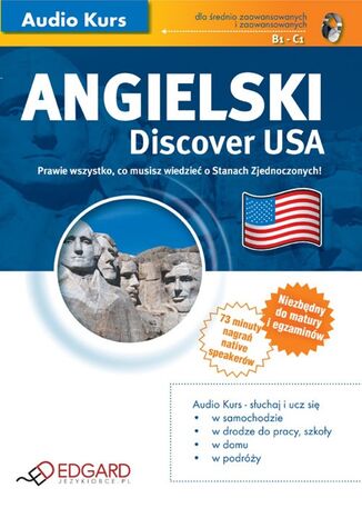 Angielski - Discover USA Praca zbiorowa - okadka audiobooks CD
