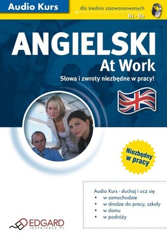 Angielski At Work Praca zbiorowa - okadka audiobooks CD