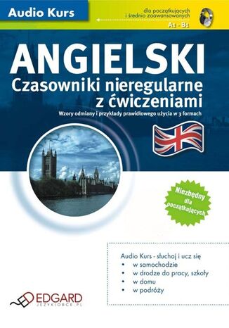 Angielski Czasowniki nieregularne Praca zbiorowa - okadka audiobooks CD