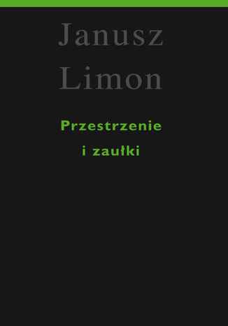 Przestrzenie i zauki Janusz Limon - okadka audiobooka MP3