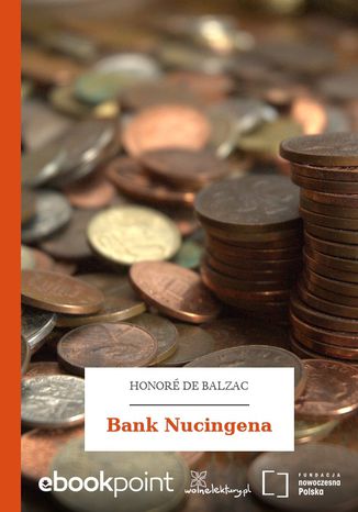 Bank Nucingena Honor de Balzac - okadka audiobooks CD