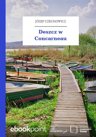 Deszcz w Concarneau Jzef Czechowicz - okadka ebooka