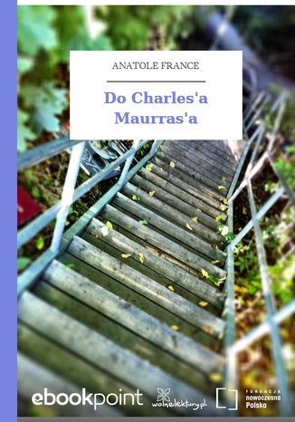 Okładka:Do Charles'a Maurras'a 