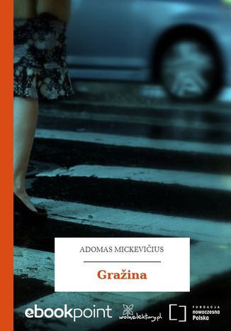 Graina Adam Mickiewicz - okadka audiobooks CD