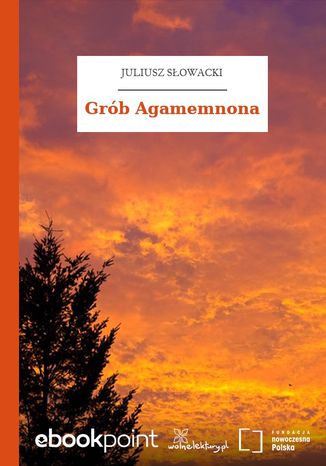 Grb Agamemnona Juliusz Sowacki - okadka ebooka