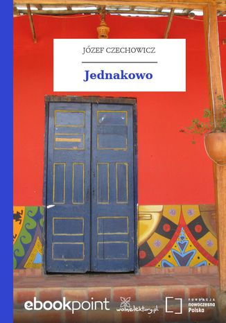 Jednakowo Jzef Czechowicz - okadka ebooka