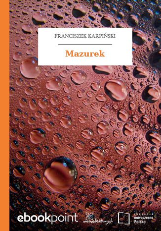 Mazurek Franciszek Karpiski - okadka audiobooks CD