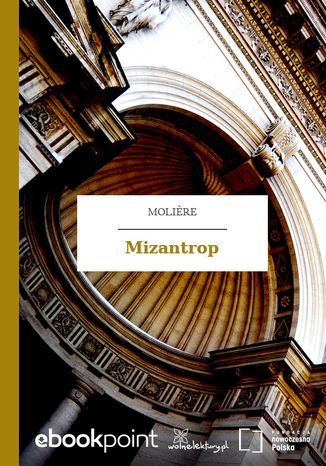 Mizantrop Molire (Molier) - okadka ebooka