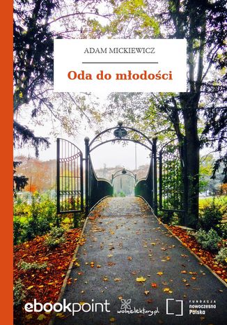 Oda do modoci Adam Mickiewicz - okadka audiobooka MP3
