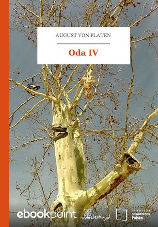 Oda IV August von Platen - okadka ebooka