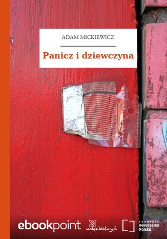 Panicz i dziewczyna Adam Mickiewicz - okadka ebooka