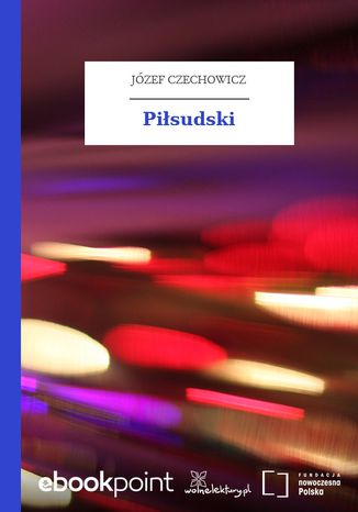 Pisudski Jzef Czechowicz - okadka ebooka