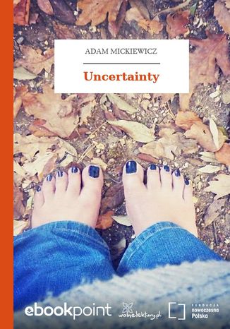 Uncertainty Adam Mickiewicz - okadka audiobooks CD