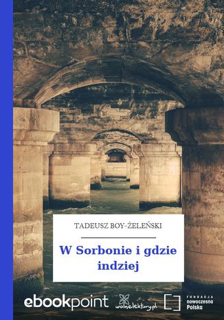 W Sorbonie i gdzie indziej Tadeusz Boy-eleski - okadka ebooka