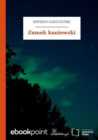 Zamek kaniowski Seweryn Goszczyski - okadka ebooka