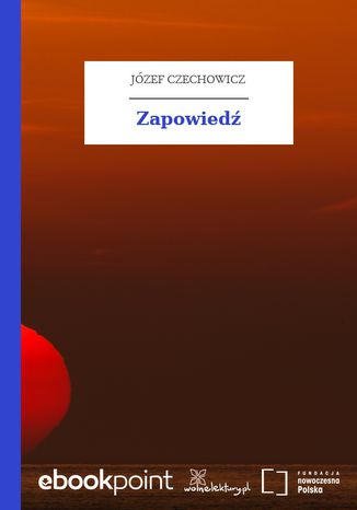 Zapowied Jzef Czechowicz - okadka audiobooka MP3