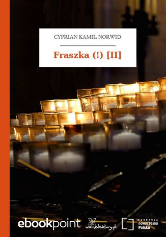 Fraszka (!) [II] Cyprian Kamil Norwid - okadka audiobooks CD