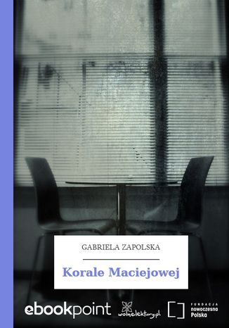Korale Maciejowej Gabriela Zapolska - okadka ebooka