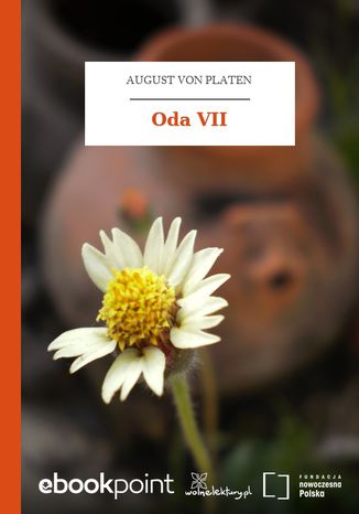 Oda VII August von Platen - okadka ebooka
