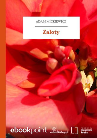 Zaloty Adam Mickiewicz - okadka audiobooka MP3