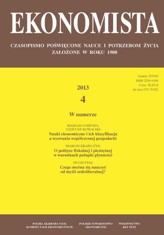 Ekonomista 2013 nr 4 Praca zbiorowa - okadka audiobooks CD