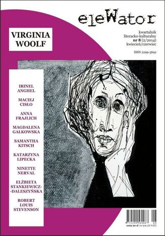 Okładka: eleWator 8 (2/2014) - Virginia Woolf
