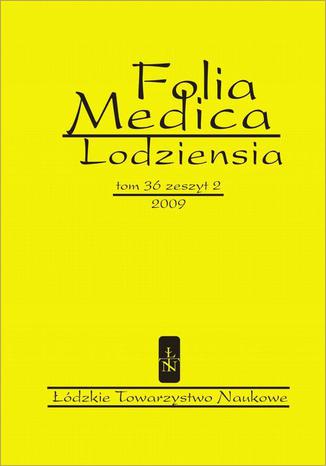 Folia Medica Lodziensia t. 36 z. 2/2009 Praca zbiorowa - okadka ebooka