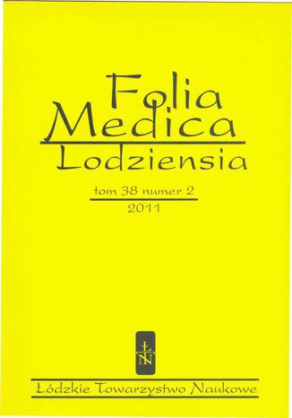 Folia Medica Lodziensia t. 38 z. 2/2011 Praca zbiorowa - okadka ebooka
