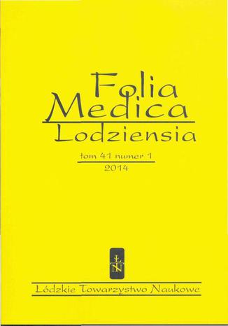 Folia Medica Lodziensia t. 41 z. 1/2014 Praca zbiorowa - okadka audiobooka MP3
