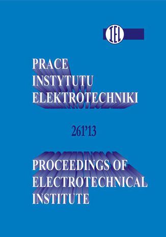Okładka:Prace Instytutu Elektrotechniki, zeszyt 261 