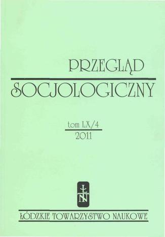 Przegld Socjologiczny t. 60 z. 4/2011 Praca zbiorowa - okadka ebooka