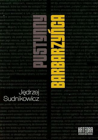 Pustynny barbarzyca Jdrzej Sudnikowicz - okadka audiobooka MP3