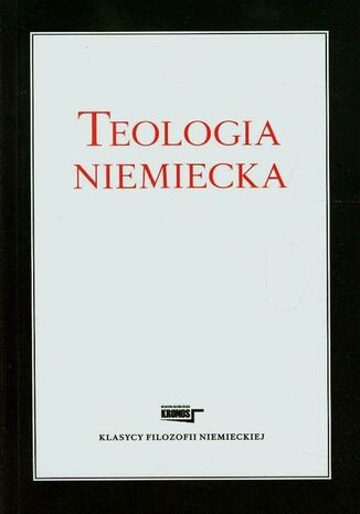 Okładka: Teologia niemiecka