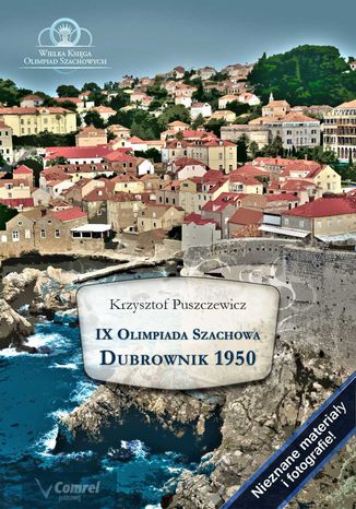 Okładka: IX Olimpiada Szachowa. Dubrownik 1950