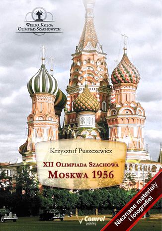 Okładka: XII Olimpiada Szachowa. Moskwa 1956