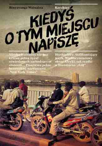 Okładka: Kiedyś o tym miejscu napiszę