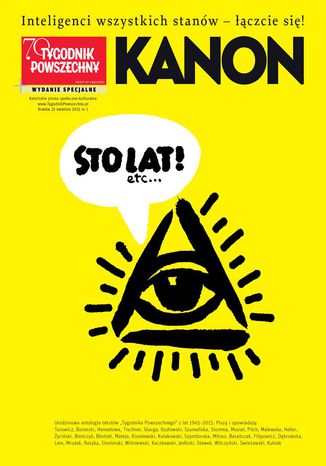 Okładka: KANON. Najważniejsze teksty Tygodnika Powszechnego