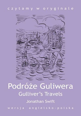 Gulliver's Travels / Podróże Guliwera Jonathan Swift - okładka ebooka