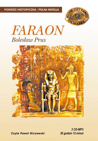Faraon Bolesaw Prus - okadka audiobooks CD