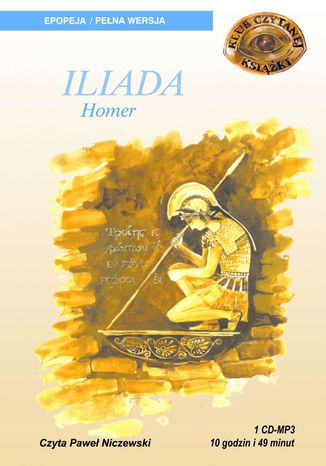 Iliada Homer - okadka audiobooks CD